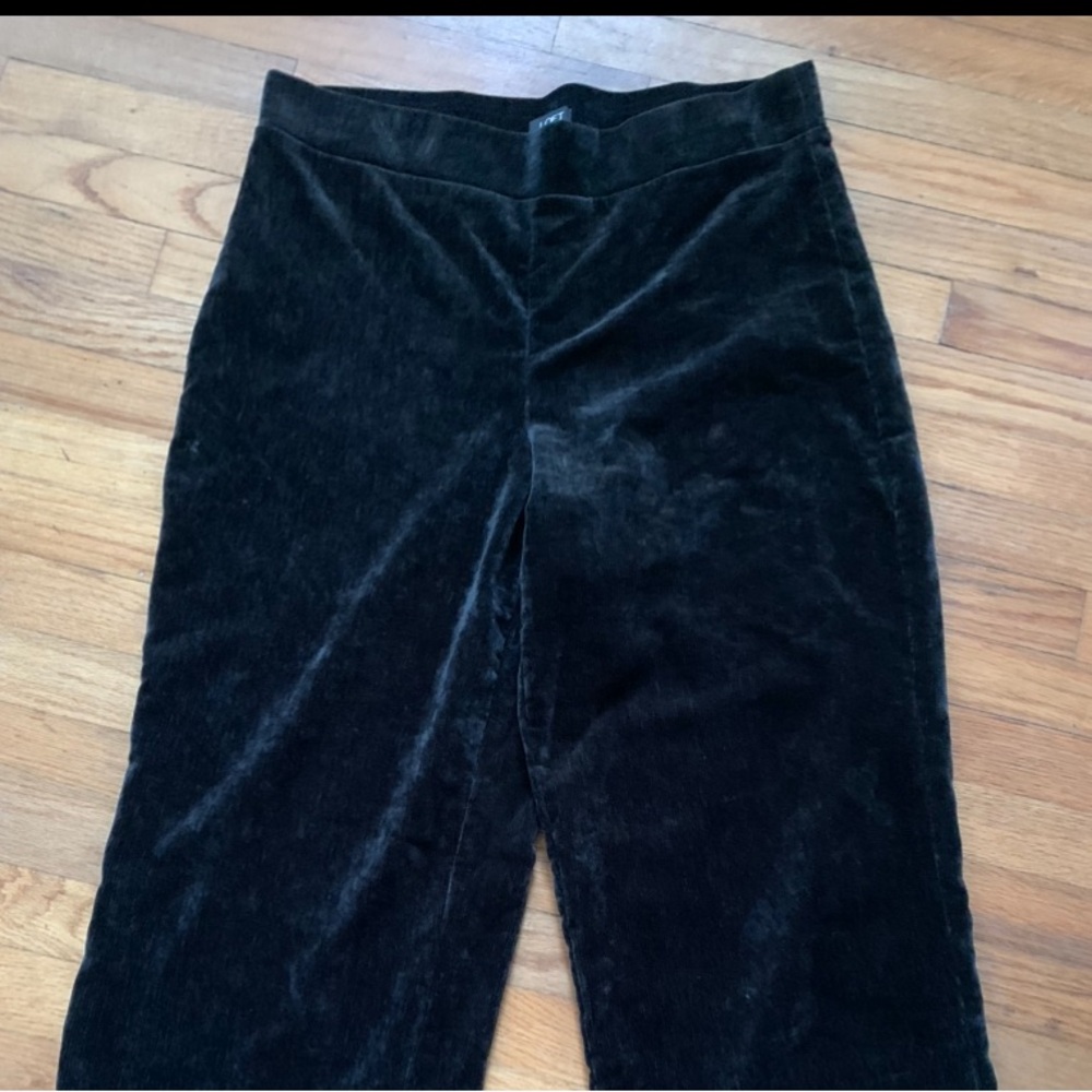 Black Velvet Pants